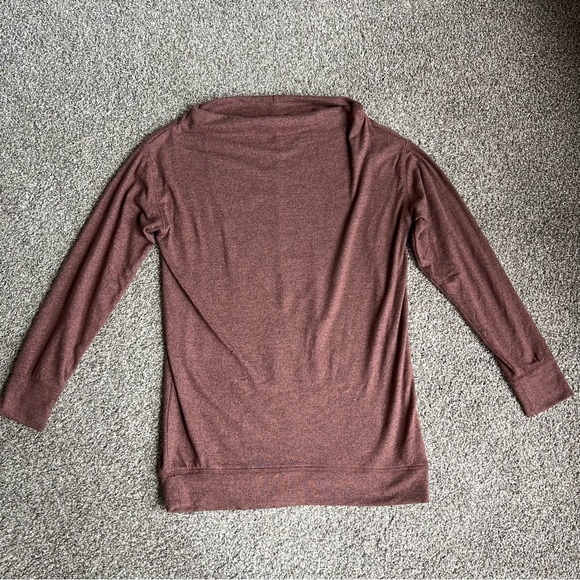 Maurices Burgundy Cowl Neck Long Sleeve Sweater, size XS - Picture 1 of 8